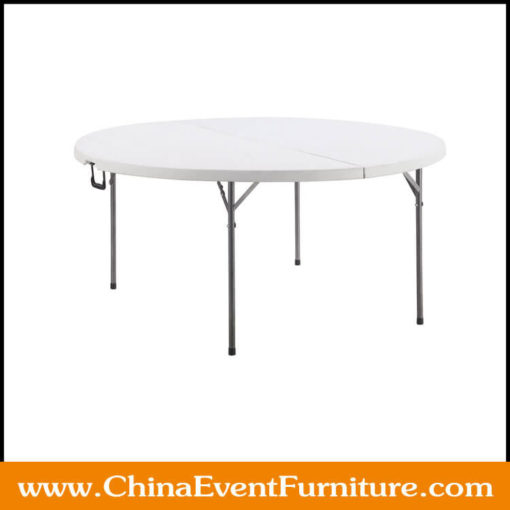 60 round fold in half table wholesale