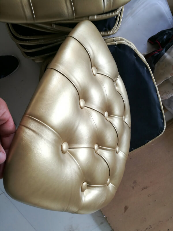 wholesale gold chair cushions for gold wedding chairs