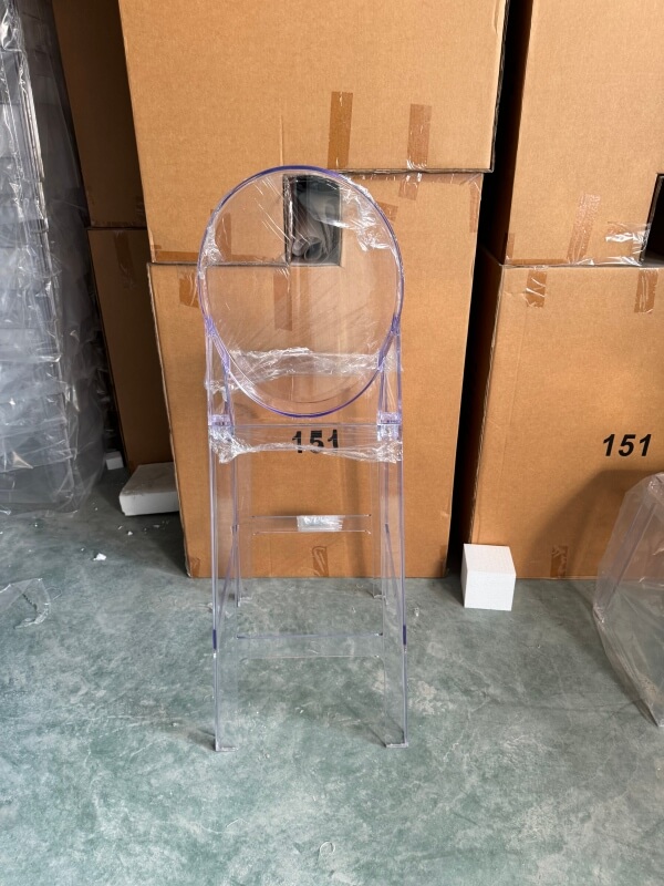 wholesale transparent Ghost Bar Stools for sale