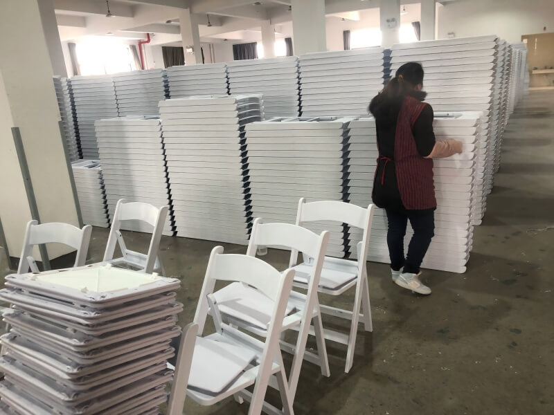 wholesale UV stabilized white Wimbledon Chair for outdoor events