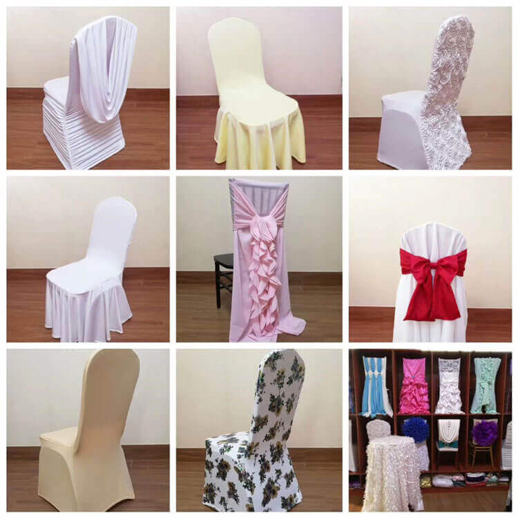 Spandex chair covers