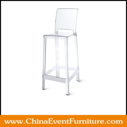 acrylic ghost bar stool