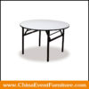 round folding banquet table