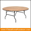 72 inch round folding table