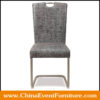 stainless steel dining room chairs