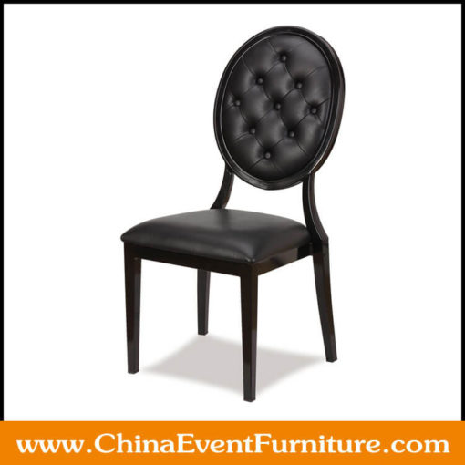 black-vinyl-dining-chairs