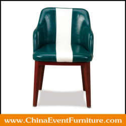 Wood Leather Dining Chairs