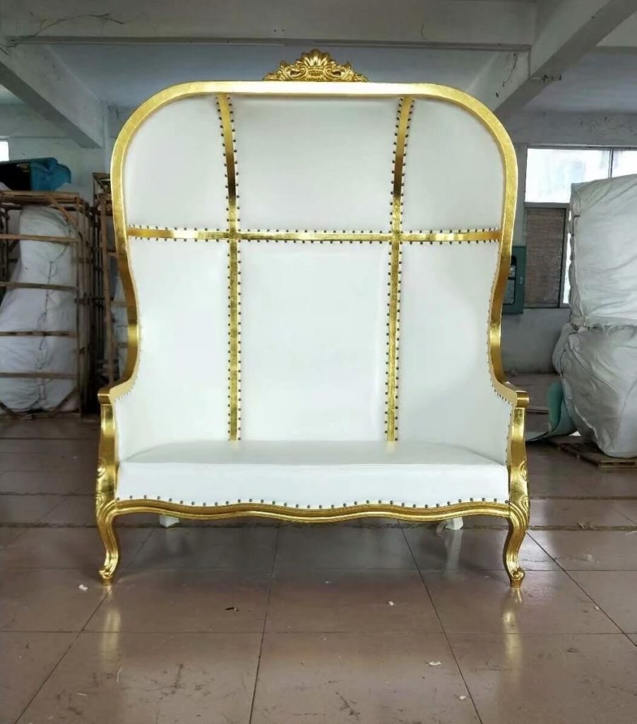 Gold Wedding Sofa For Sale (WF02) Foshan Cargo Furniture