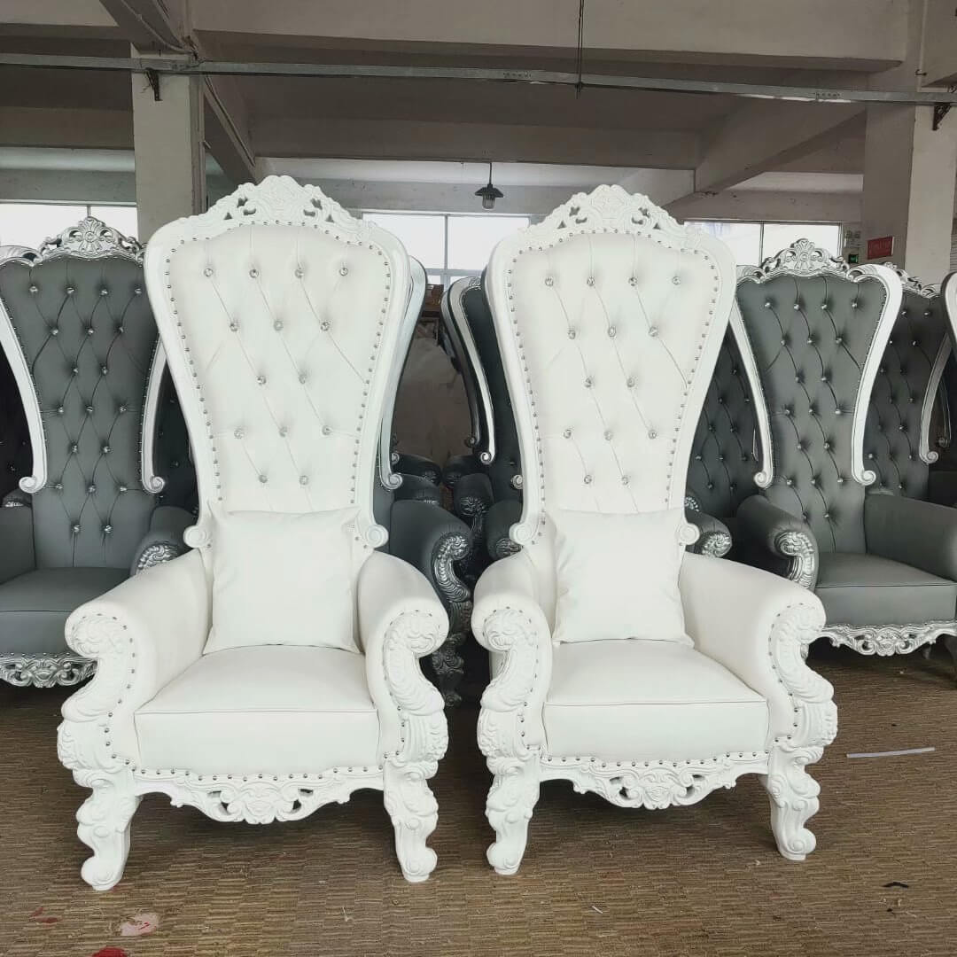 white wedding sofa