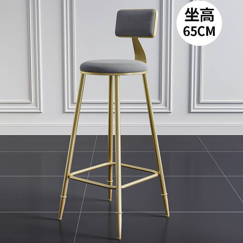 wholesale commercial quality Gold Bar Stools For Sale