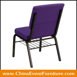 purple church chairs