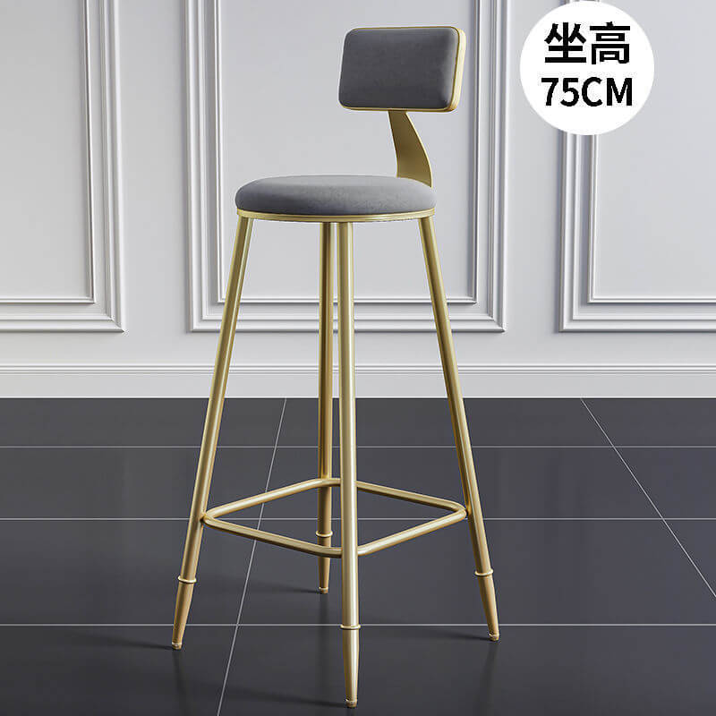wholesale Gold Bar Stools For hotel bars