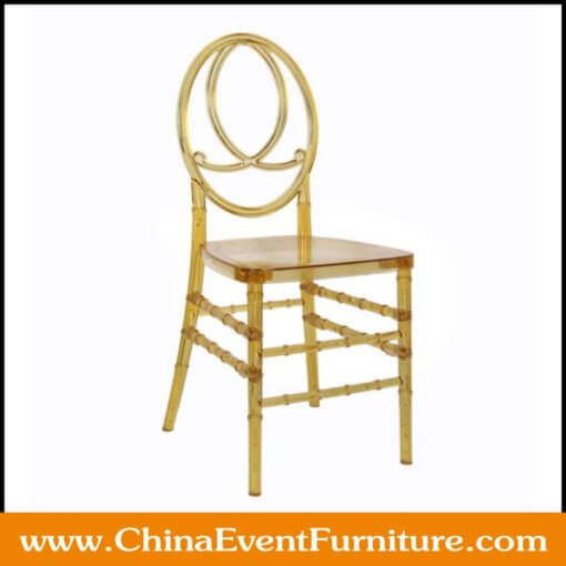 Wholesale stackable amber phoenix chairs for events