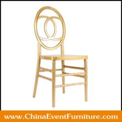 wholesale durable gold chanel chairs for events