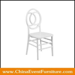 Wholesale resin white chanel chairs for weddings