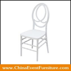 wholesale resin stackable white phoenix chairs for outdoor events