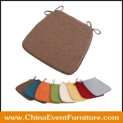wholesale fabric cover banquet chair seat cushions for banquet halls