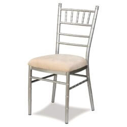 wholesale silver chiavari chairs with cushions for weddings