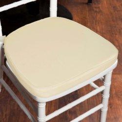 wholesale fabric Ivory Chiavari Chair Cushions for weddings