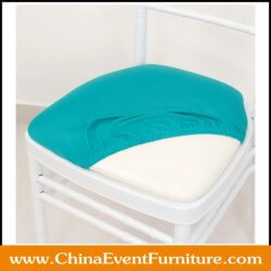 wholesale spandex chiavari cushion cover for sale