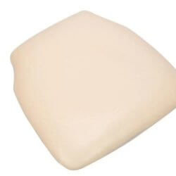 wholesale vinyl Ivory Chiavari Chair Cushions for weddings