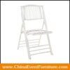 wholesale white bamboo folding chairs for outdoor weddings