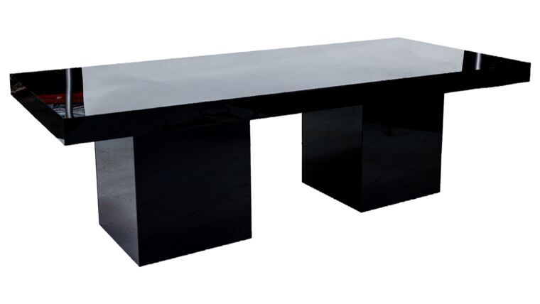 wholesale Black Acrylic Dining Table for dining room