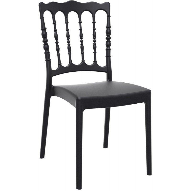 Black Napoleon Chair wholesale stackable Black Napoleon Chair for events