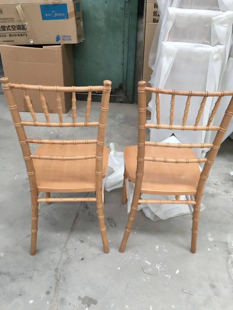wholesale Natural Chiavari Chairs for weddings