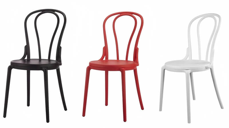 lightweight commercial quality Plastic Bentwood Chairs wholesale for weddings
