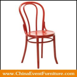wholesale Red Bentwood Chair for restaurants