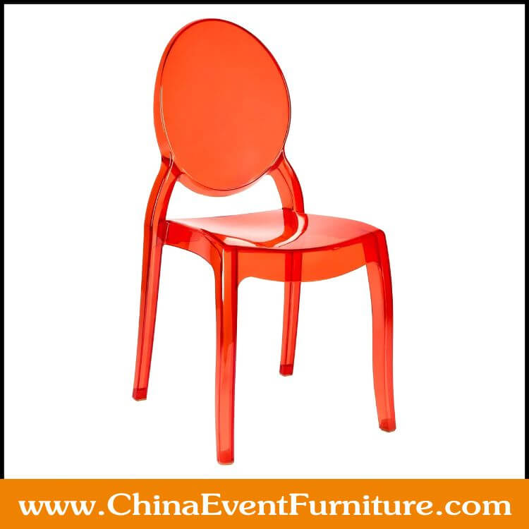 Red Ghost chairs wholesale stackable Red Ghost chairs for outdoor events
