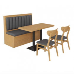custom make commercial quality Restaurant Booths And Tables Wholesale for sale