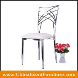 wholesale stackable silver chameleon chair for sale