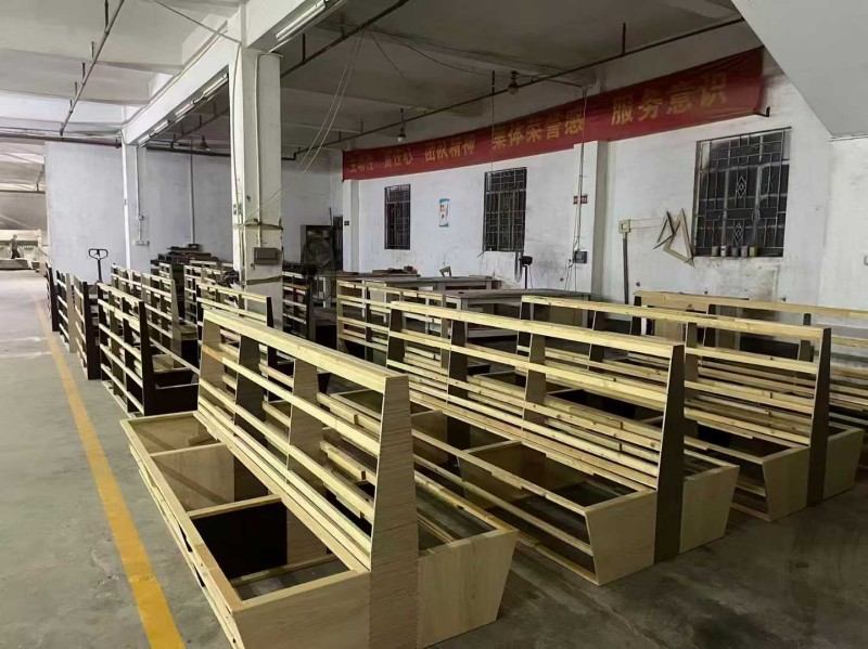 custom make Wood Banquette Seating for hotel restaurants