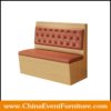 custom make Wood Banquette Seating for hotels