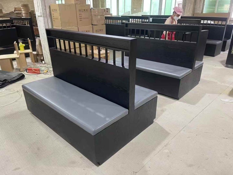 custom make Wood Banquette Seating wholesale for hotels