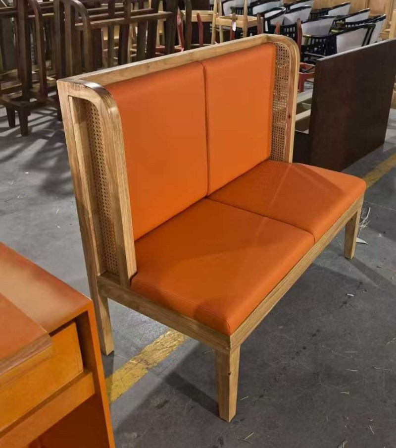 Chinese factory custom make banquette seating restaurant
