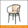 wholesale bentwood chairs with rattan seats for restaurants