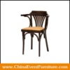 wholesale bentwood dining chairs with arms for restaurants