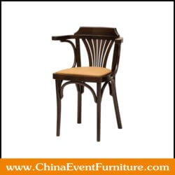 wholesale bentwood dining chairs with arms for restaurants