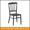 wholesale stackable black Napoleon Chairs for events
