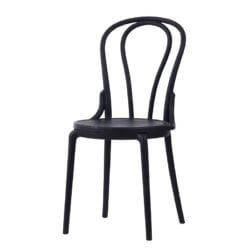 wholesale black plastic bentwood chairs for weddings