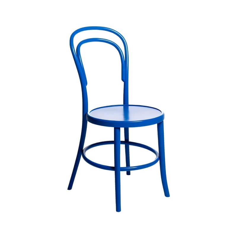 stackable wooded blue bentwood chairs wholesale for restaurants