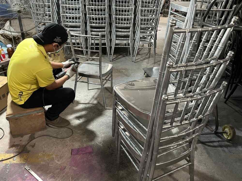 commercial quality Aluminum Chiavari Chairs manufacturer in China