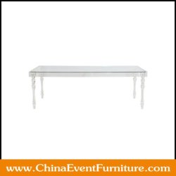wholesale clear modern acrylic dining table for home