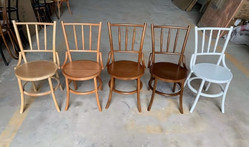 types of modern bentwood chairs wholesale for weddings