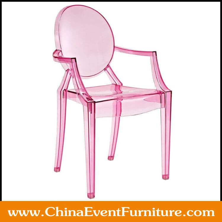 pink Ghost chairs wholesale for sale wholesale stackable pink ghost chairs with arms for weddings