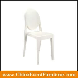 stackable white Ghost chairs wholesale for events