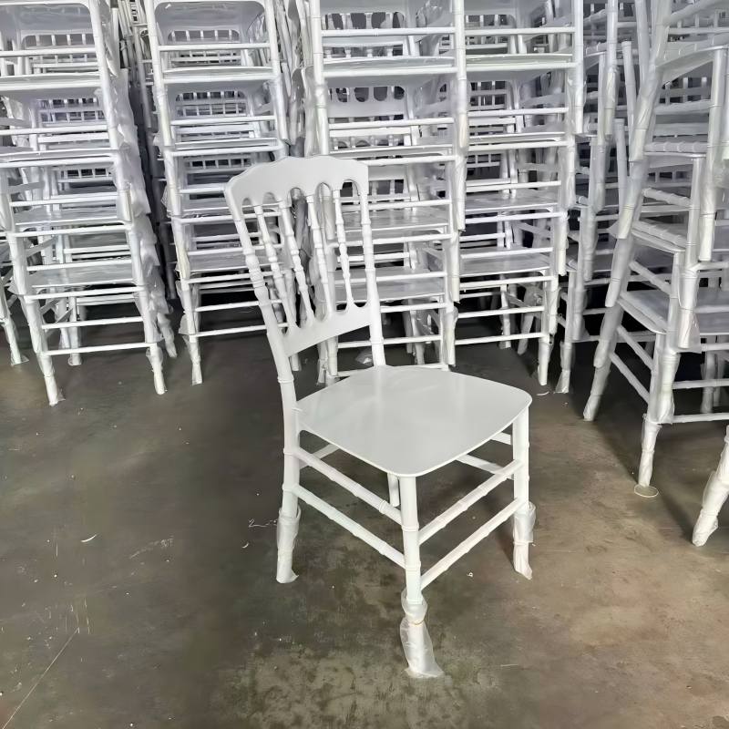 wholesale stackable resin napoleon chair for weddings